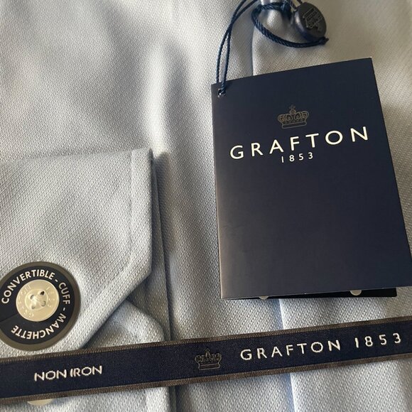 Grafton 1853 - Modern Fit Premium Non-Iron Dress Shirt - Picture 5 of 9